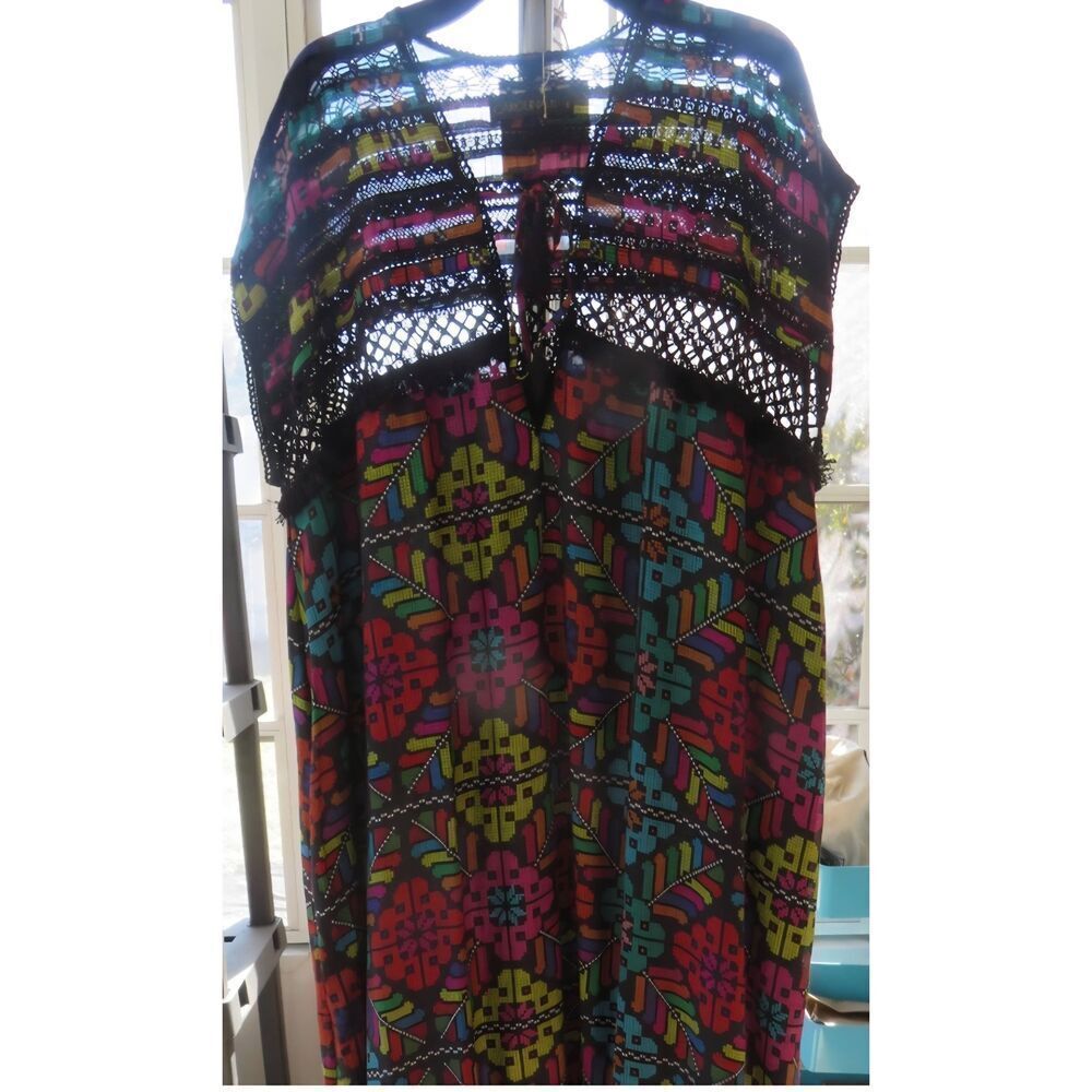 CAROLINA K SABINA Fiesta Floral Dress sz Small